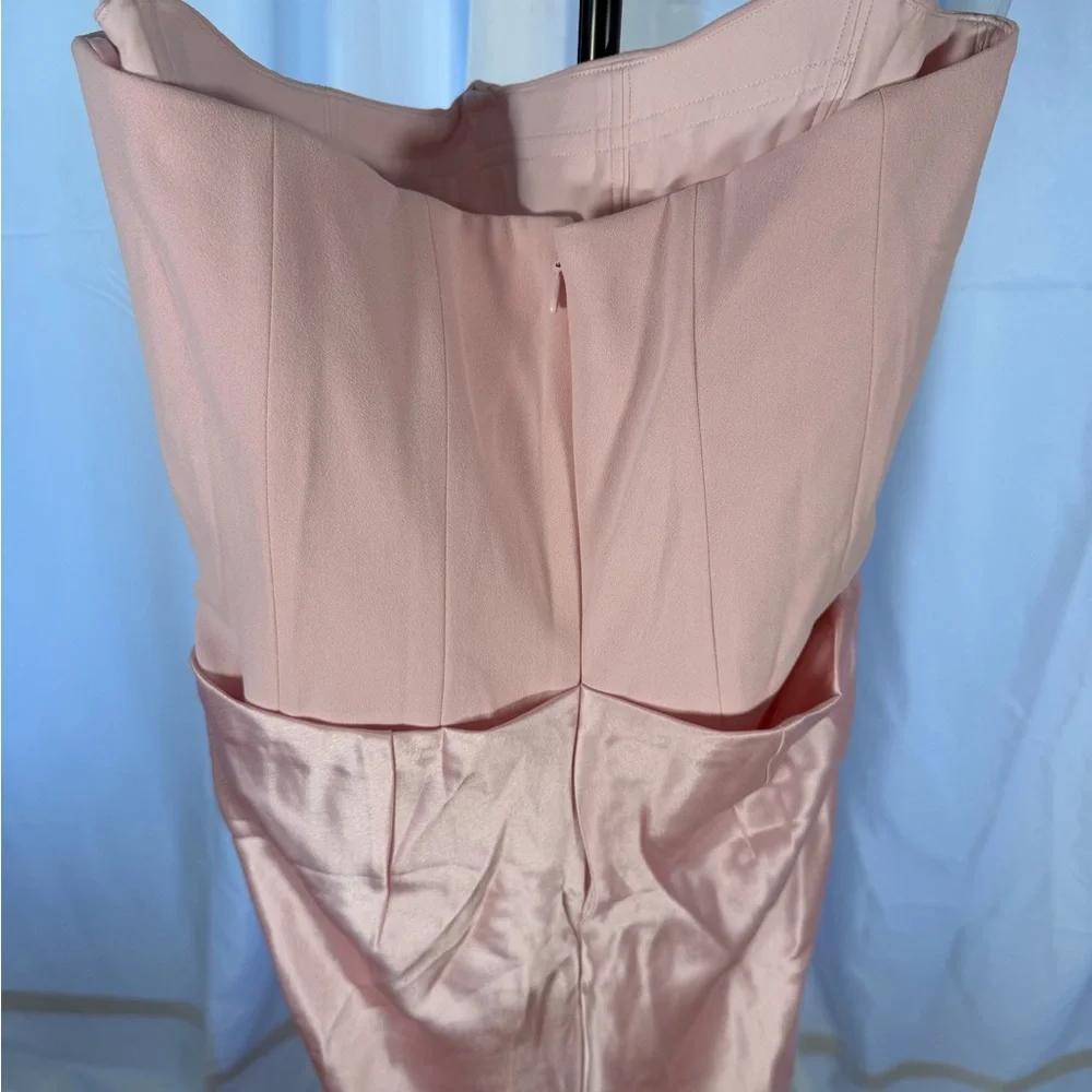 HOUSE OF CB'Persephone'Rose Shadow Strapless Corset Maxi/Size M - Picture 5 of 7